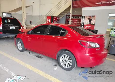 2013 Mazda Mazda3 I Touring z USA, uszkodzony, nr VIN JM1BL1VP5D1735763